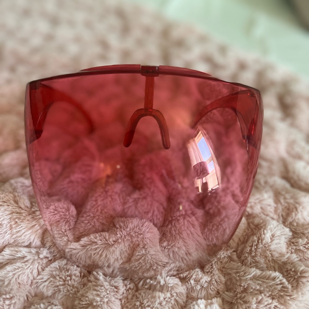 New ombré pink shield sunglasses